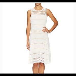 Alice +Olivia crochet dress
